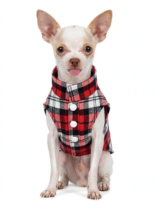 Camisa Cuadros - Faunela Edición Sr. Perrito