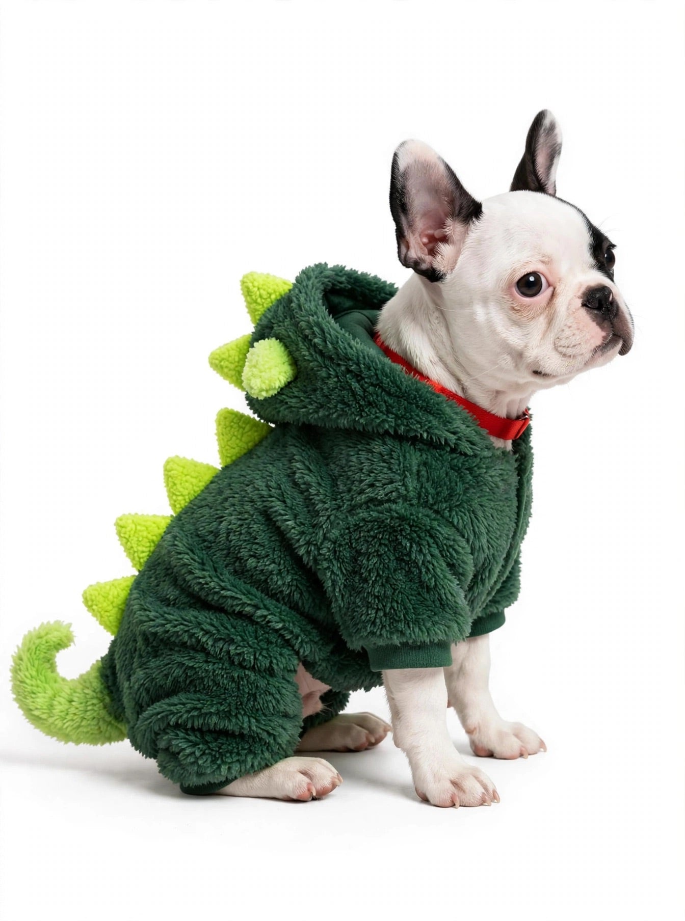 Perrito antes de usar ropa Faunela